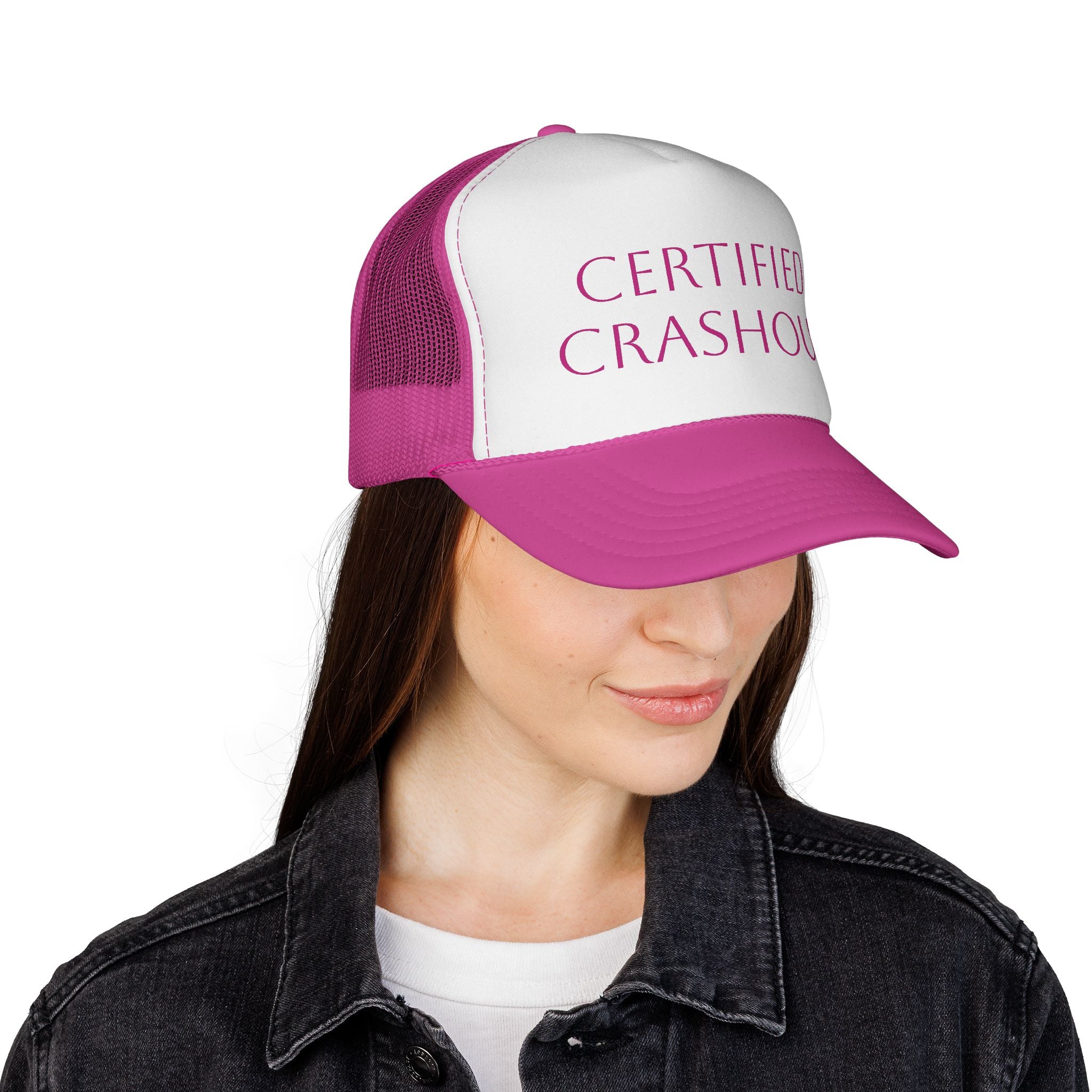 Certified Crashout Trucker Cap - Stylish & Fun Headwear for Casual Adventures