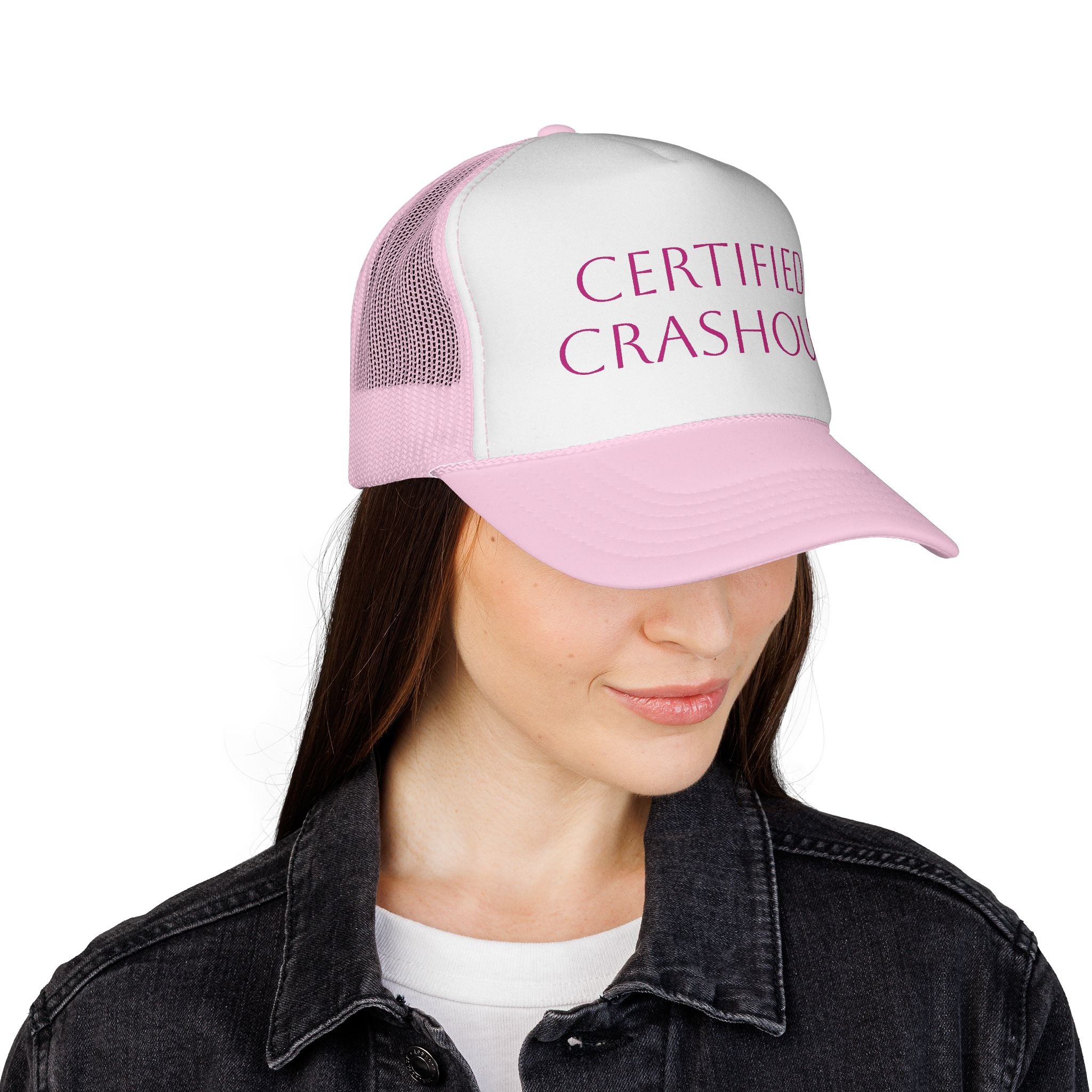 Certified Crashout Trucker Cap - Stylish & Fun Headwear for Casual Adventures