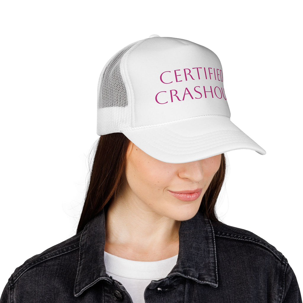 Certified Crashout Trucker Cap - Stylish & Fun Headwear for Casual Adventures
