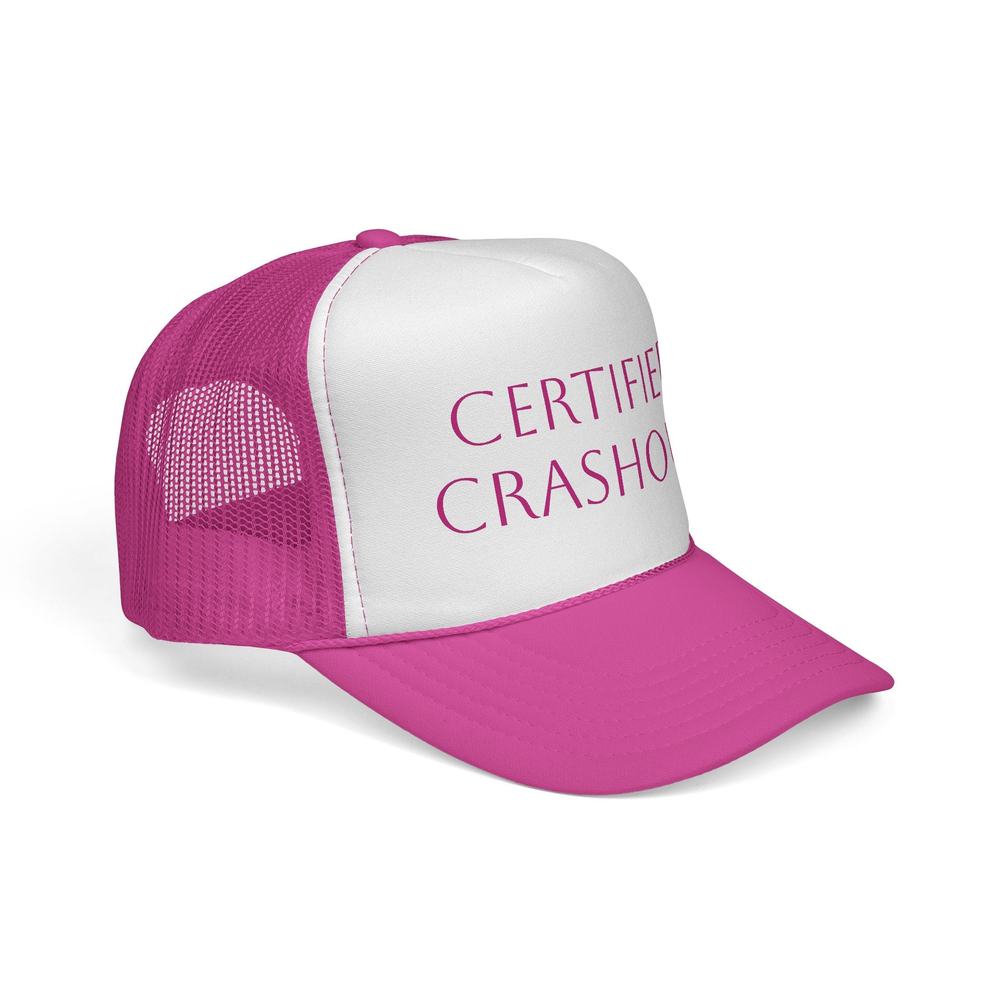 Certified Crashout Trucker Cap - Stylish & Fun Headwear for Casual Adventures